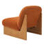 Chaise d'appoint rembourrée Decker-129915542