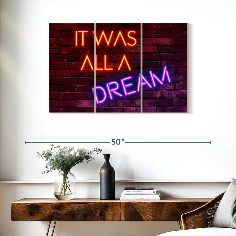 Tergel It Was Always A Dream, H 24 po x l 38 po