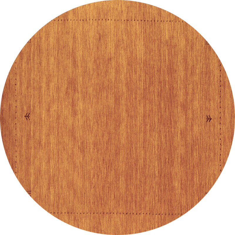 Washable Southwestern Indoor Rug, Round 6'