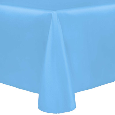 Raifah Rasela Solid Color Round Tablecloth