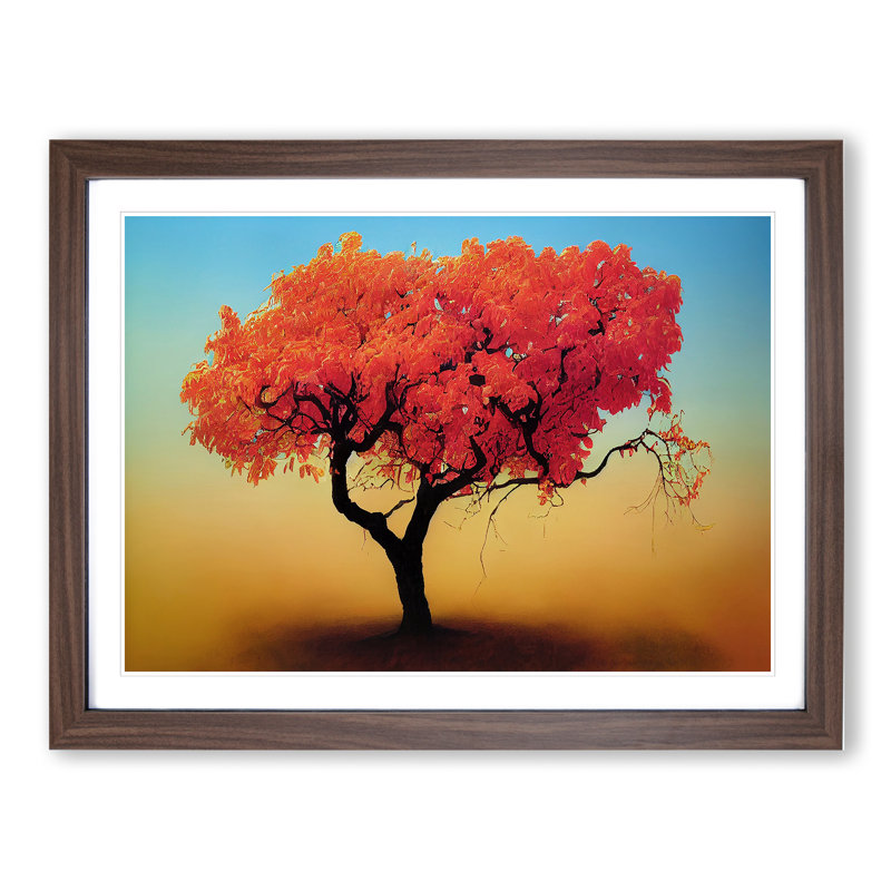 Beauteous Apple Tree - Framed Print, Walnut, 34cm H x 46cm W x 2cm D