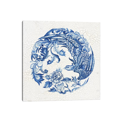 Chinese Porcelain I by Eva Watts - Painting on Canvas