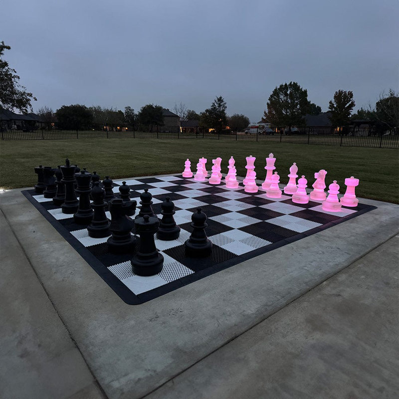 Megachess 25 Inch Plastic Light-up Led Giant Chess Set | Three Options Available