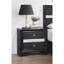 Table de chevet 3 tiroirs Style