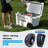 60Qt New White Insulated Box With Wheels