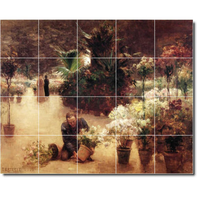 Carreau de céramique décorative 60 po x 48 po 12 po x 12 po