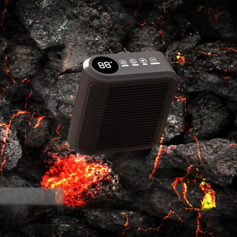 Mini Heater Plug Wall Mounted Heater Multi-function Timing Hot Heater