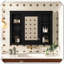 Armoire à pharmacie murale avec miroir 6 tablettes de rangement ouvertes