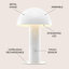 Lampe de table simple 10,75 po Viv-441116558