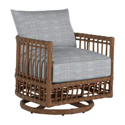 Newport Swivel Patio Chair with Cushions