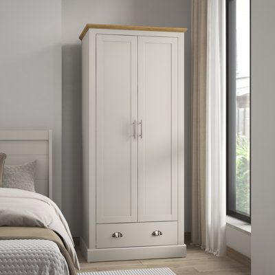 Sufy Octave 2 Door 1 Drawer Wardrobe