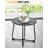 3-Piece Patio Bistro Set, Metal Outdoor Lounge Chair with Ottoman and Side Table, Outdoor Accent Chair Set with Cushion for Living Room, Balcony, Porch, Apartment, or Indoor Use, Off-White-2048476960