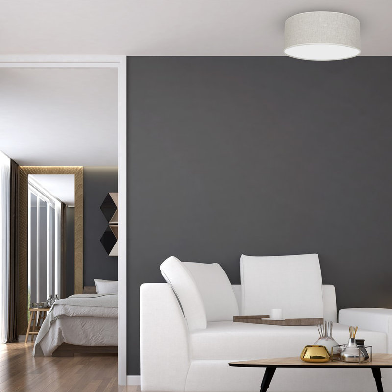 Lino Len Flush Ceiling Light