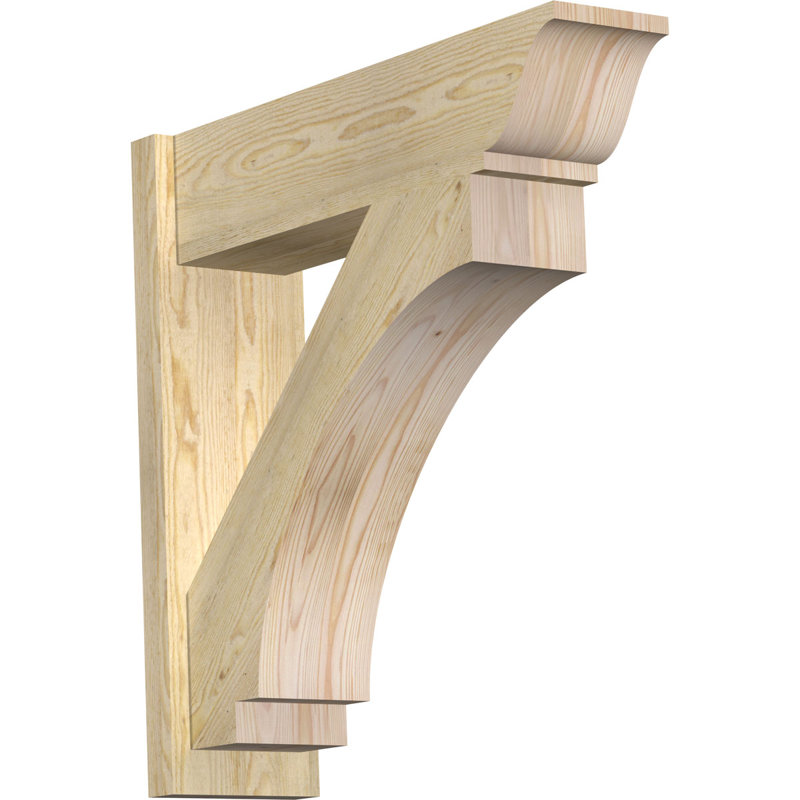 Persienne impériale traditionnelle, P 30 po x H 30 po, Sapin Douglas de 8 po (sciage brut)