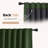 Isio 52" W 100% Blackout Curtain Panel, Thermal Insulated Rod Pocket-247411641-232741367