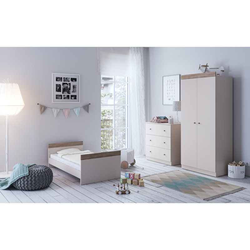 Burlington Changing Table, Cashmere/Truffle Oak