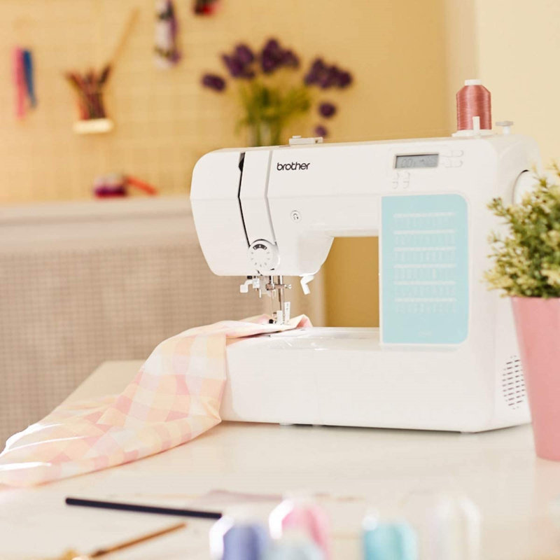 Brother CP60X White Computerized Sewing Machine with LCD Display