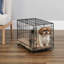 MidWest Homes for Pets Newly Enhanced Single Door iCrate Dog Crate Includes Divider Panel-31132739