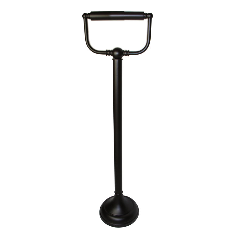 Porte-papier hygiénique debout Gober, Bronze huilé
