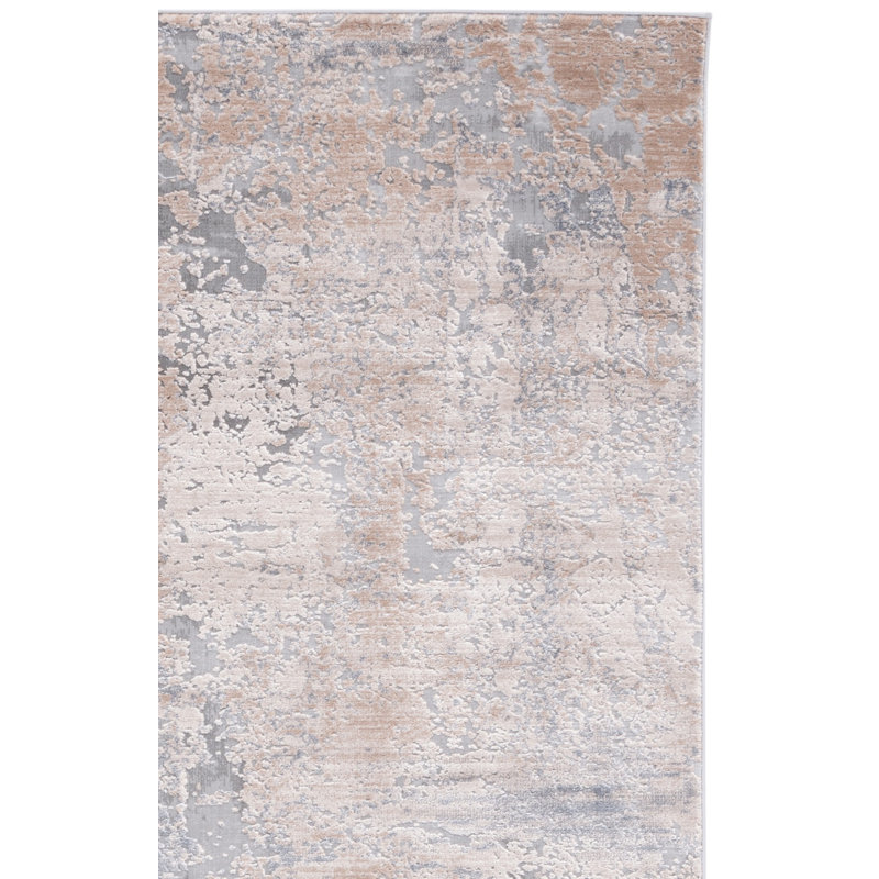 Keyra Performance Abstract Rug, Square 6'7"