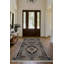Tapis marocain en coton et polyester à imprimé numérique Rayhan Collection-1075621412