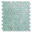Organza 6/8" Barrels Glass Mosaic