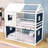 Wood Bunk Bed With Tent-1916609702-1916609703