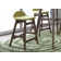  Didmarton 4 Person Gathering Table Set w/ Upholstered Counter Chairs