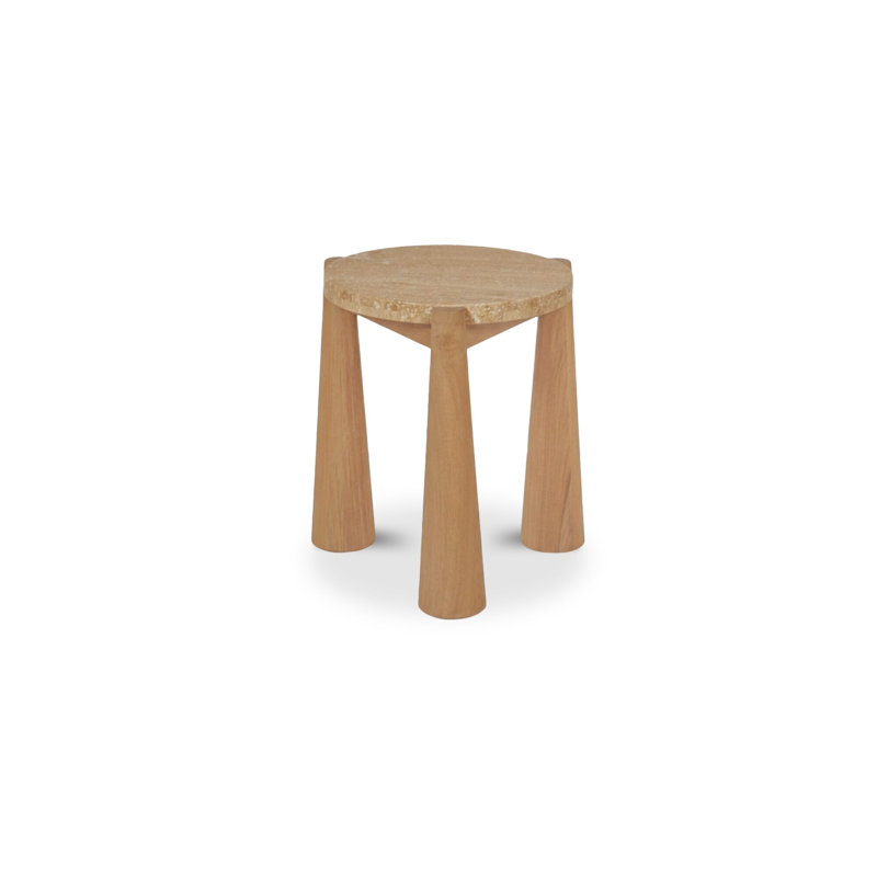 Pax Outdoor Teak Side Table