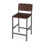 Bromley Iron and Leather 24.5" Counter Stool