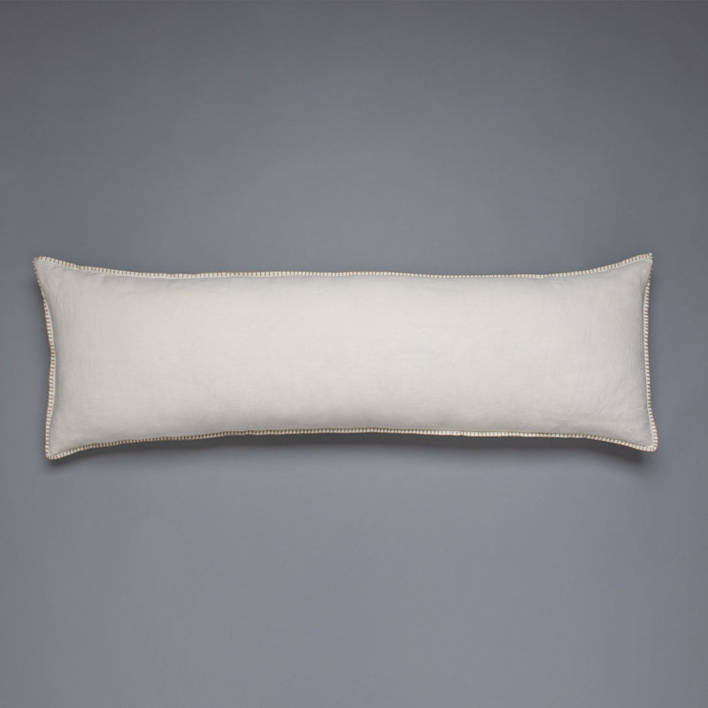 Bryce Linen Rectangular, Ivory