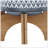 CERAMIC AZTEC PLANTER ON WOODEN STAND, GRAY-889359271