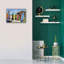 Art mural en toile Dovecove «Surf Shack» par Scott Westmoreland, 54 po x 40 po-675926023