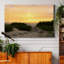 «Sunset Path», reproduction de photo sur toile tendue-248482106