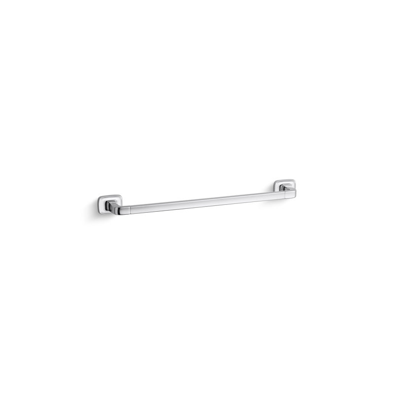Per Se® 24'' Wall Mounted Towel Bar, Polished Chrome