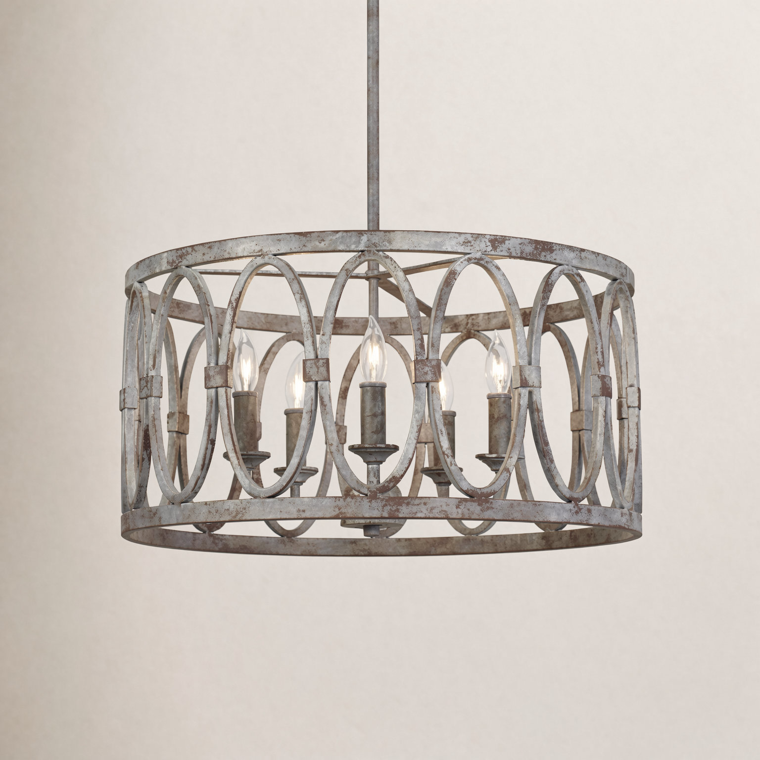 Alverstone 5-Light Drum Chandelier