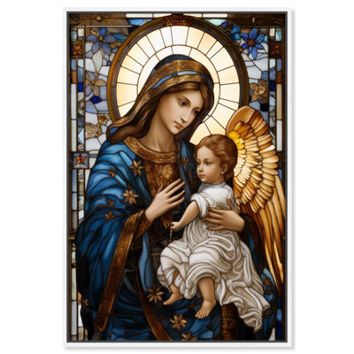 Art Remedy, art mural Mary and Baby