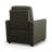 Broadway 34" Leather Power Club Recliner-444692747