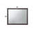 Madison Espresso Finish Mirror