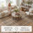 Nell Jute Checkered Rug / A Black & Brown Farmhouse Rug for Living Room with Cotton Backing-98806684-100315901