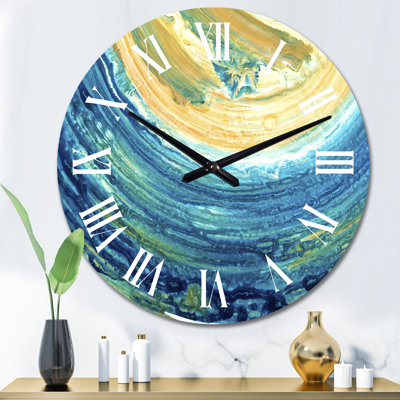Horloge murale surdimensionnée