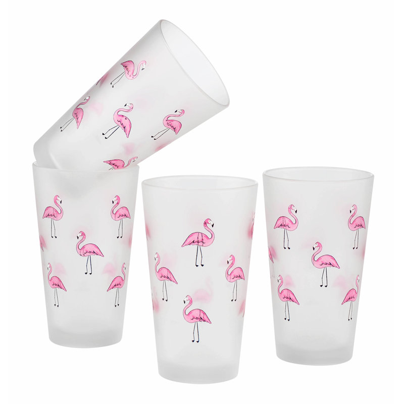  Culver Flamingos 16 oz. Pint Glass