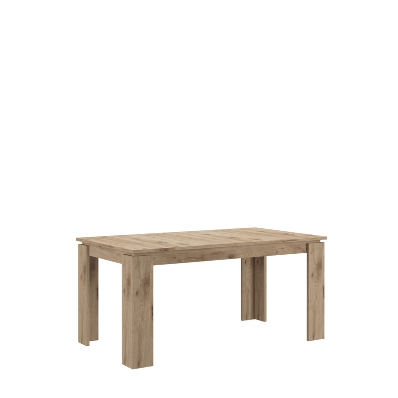 Gulwasha Extendable Dining Table, Nox Oak