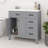 36" Bathroom Vanity With Sink Combo, Bathroom Cabinet With Drawers, Solid Frame And MDF Board-114229378