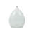 Pragathi Mother of Pearl Shell Handmade Large Mosaic Floral Decorative Light Blue Vase with Cream Underlay