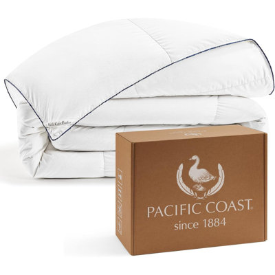 Goose Down Fiber Comforters King Size Duvet Insert All Season Comforter 3D Hidden Stitch Baffle Box Design 8 Tabs Gifts For Women Men Extra Fluffy Luxury Duvet