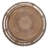 Felipe Rattan Drum Coffee Table