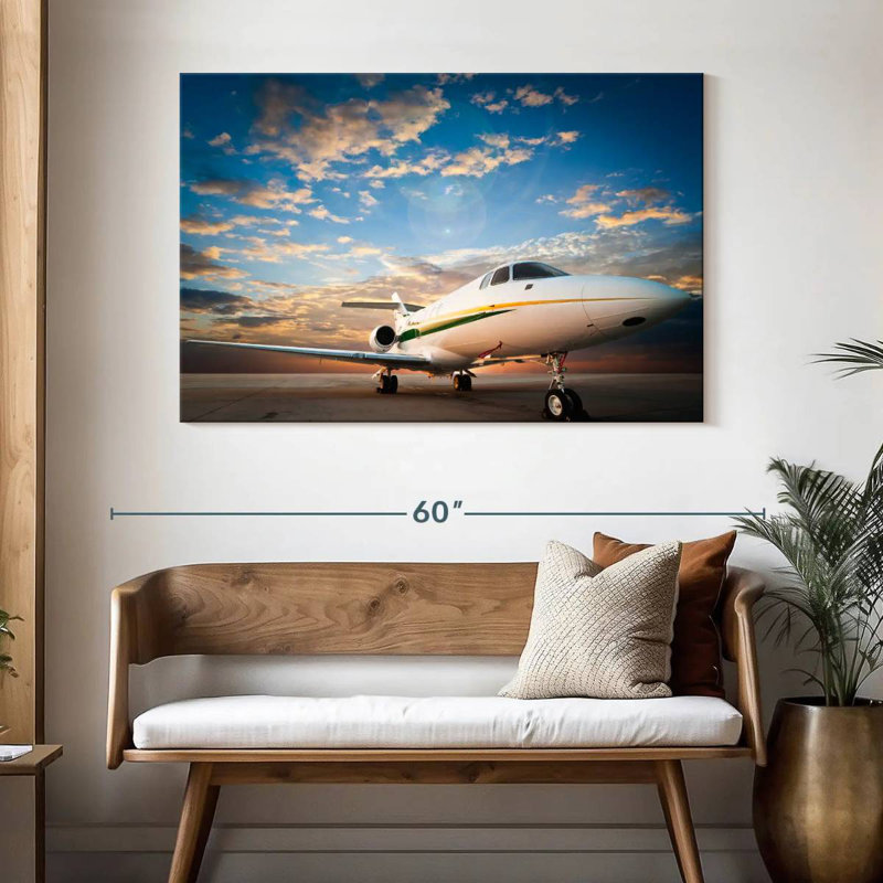 Mehar Dramatic Sky Jet, 32" H x 48" W
