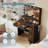 35.4-Inch Vanity with Mirror and Adjustable Lighting for Living Rooms and Apartments-1395736833