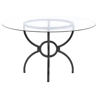 Table de salle à manger Marina Gunmetal